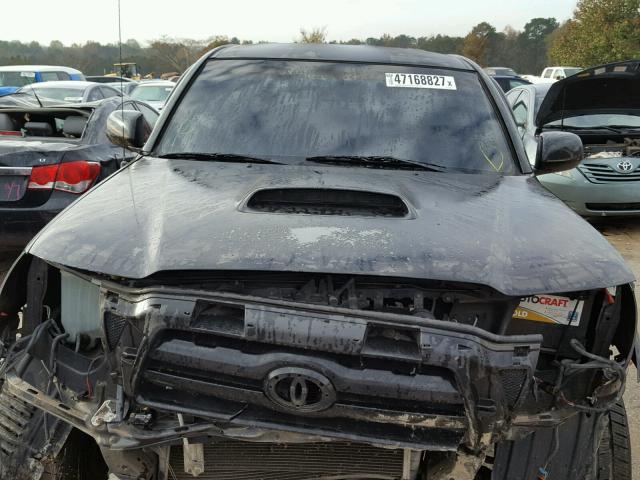 3TMJU62N65M002599 - 2005 TOYOTA TACOMA DOU BLACK photo 7