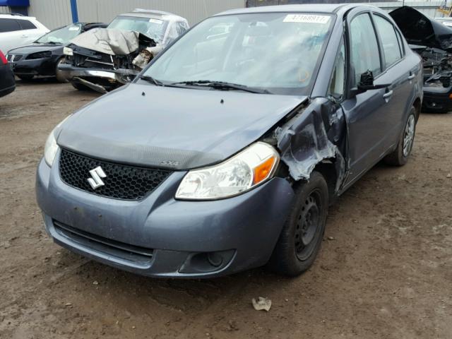 JS2YC412085103358 - 2008 SUZUKI SX4 GRAY photo 2