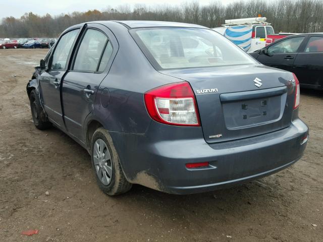 JS2YC412085103358 - 2008 SUZUKI SX4 GRAY photo 3