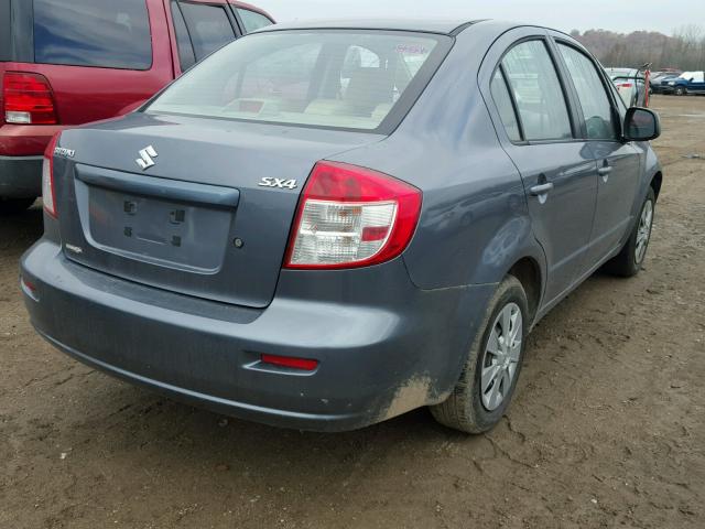 JS2YC412085103358 - 2008 SUZUKI SX4 GRAY photo 4