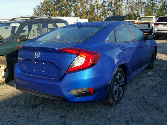 19XFC1F75HE017116 - 2017 HONDA CIVIC EXL 蓝色 照片 4