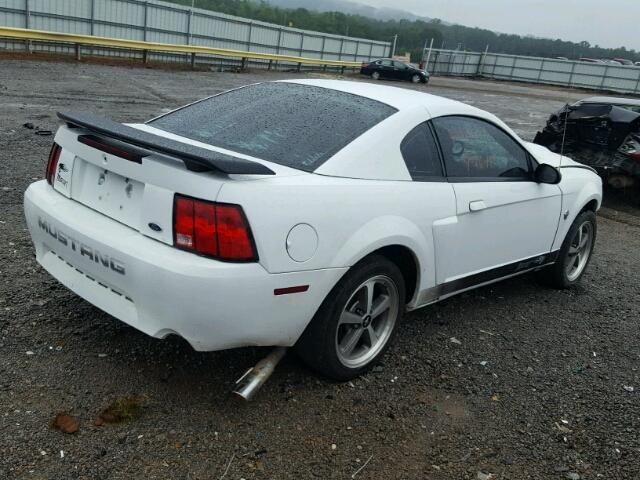 1FAFP42R64F221927 - 2004 FORD MUSTANG MA WHITE photo 4