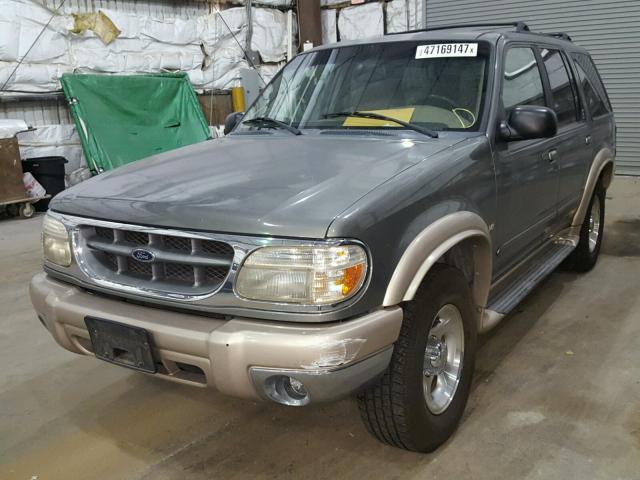 1FMZU35P5XZB79141 - 1999 FORD EXPLORER GREEN photo 2
