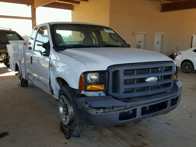 1FDSX20506EC92459 - 2006 FORD F250 SUPER WHITE photo 1