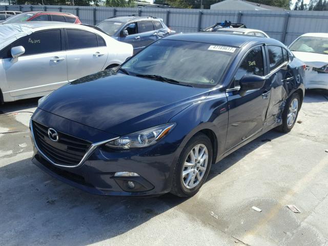 3MZBM1V78FM207229 - 2015 MAZDA 3 TOURING BLUE photo 2