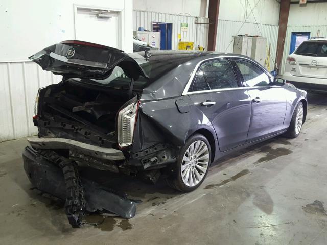 1G6AX5S36E0153626 - 2014 CADILLAC CTS LUXURY CHARCOAL photo 4