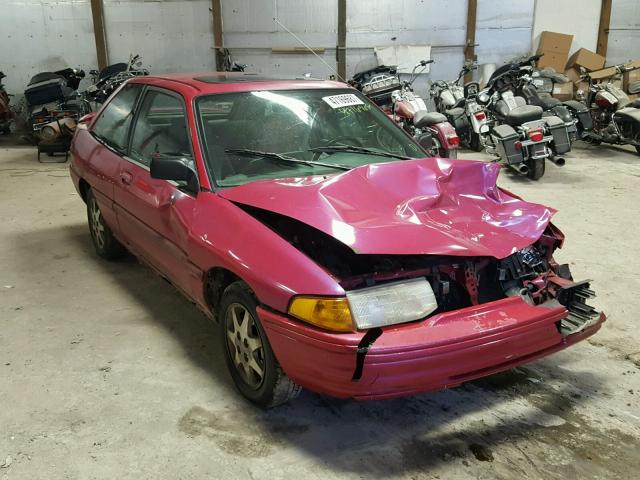 1FASP11J9SW132424 - 1995 FORD ESCORT LX PINK photo 1