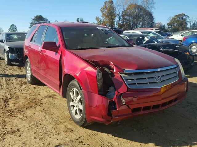 1GYEE437480210565 - 2008 CADILLAC SRX RED photo 1