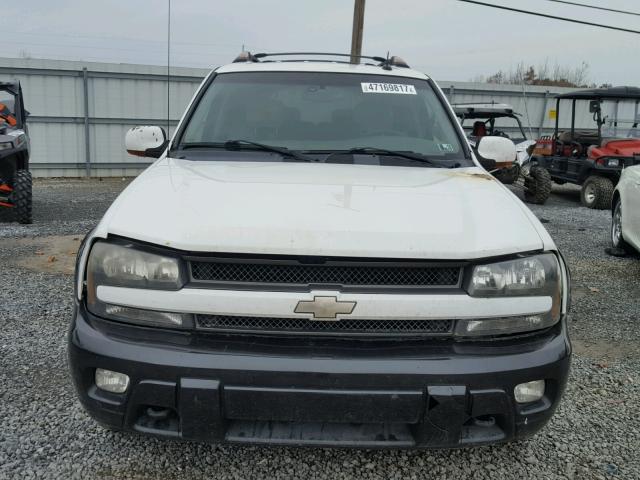 1GNET16S346148892 - 2004 CHEVROLET TRAILBLAZE WHITE photo 9