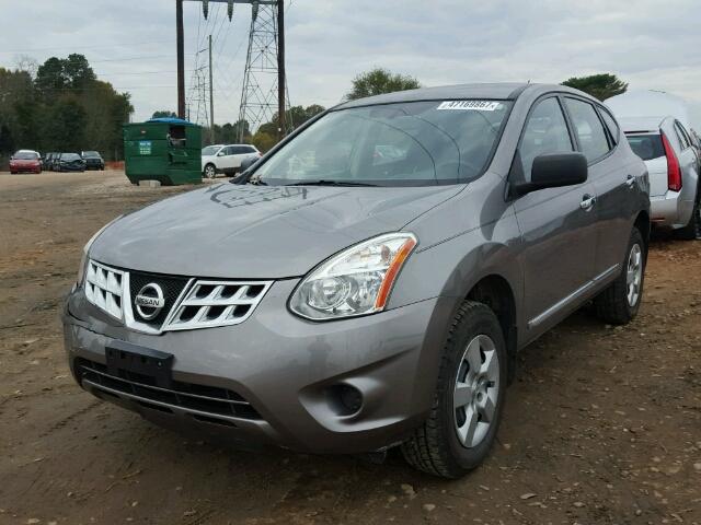 JN8AS5MV1DW658323 - 2013 NISSAN ROGUE S GRAY photo 2