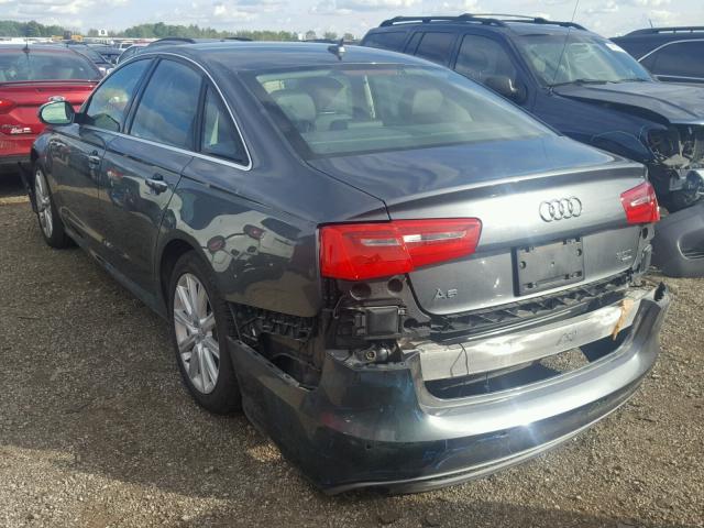 WAUHGAFC0FN028508 - 2015 AUDI A6 PRESTIG GRAY photo 3