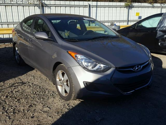 5NPDH4AE2DH432819 - 2013 HYUNDAI ELANTRA GL GRAY photo 1