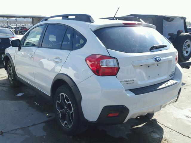 JF2GPAMC6F8285092 - 2015 SUBARU XV CROSSTR WHITE photo 3