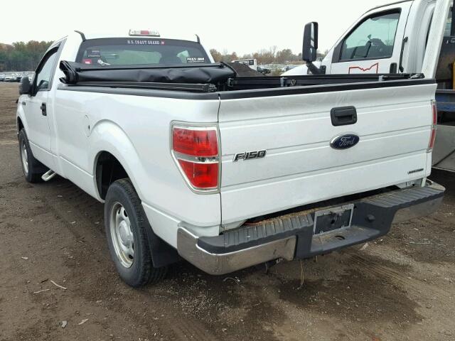 1FTNF1CF6CKD80495 - 2012 FORD F150 WHITE photo 3