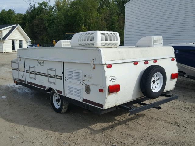 4X4CFS7125D151941 - 2005 FLAG TRAILER WHITE photo 3