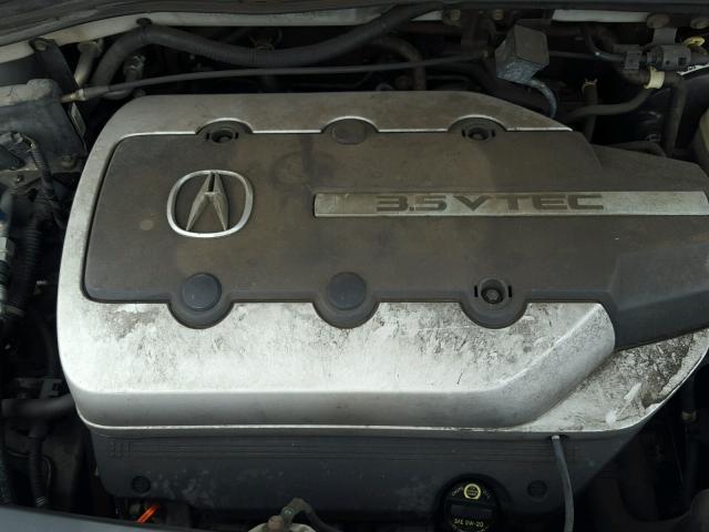 2HNYD18815H558962 - 2005 ACURA MDX TOURIN SILVER photo 7