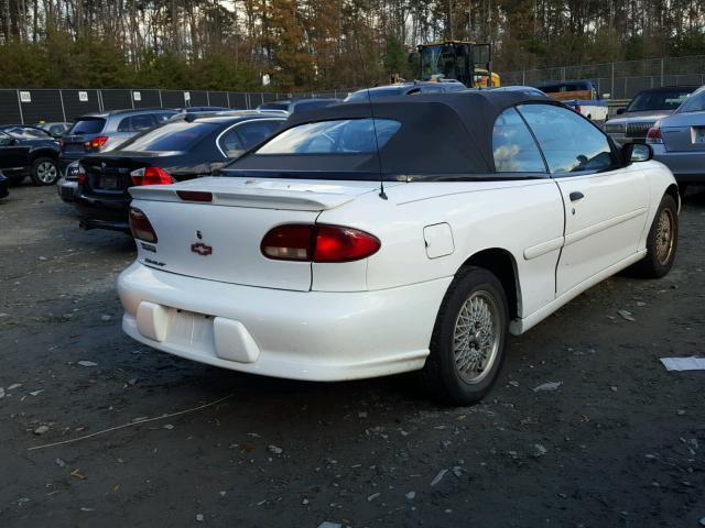 4G1JF32T3XB906693 - 1999 CHEVROLET CAVALIER Z WHITE photo 4