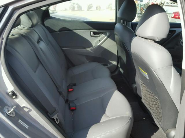 KMHDH4AEXBU113893 - 2011 HYUNDAI ELANTRA GL SILVER photo 6