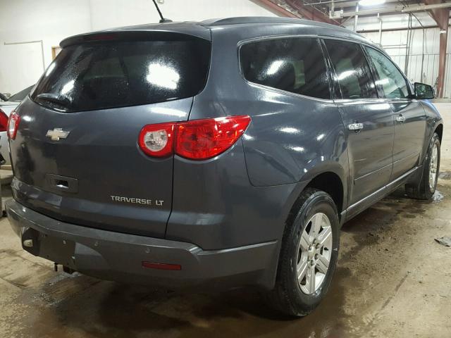 1GNKRGED3BJ309369 - 2011 CHEVROLET TRAVERSE L GRAY photo 4