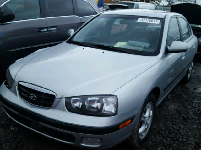 KMHDN45D83U680826 - 2003 HYUNDAI ELANTRA GL SILVER photo 2