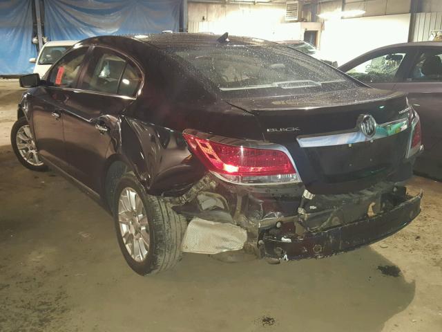 1G4GC5ER4DF200632 - 2013 BUICK LACROSSE BLACK photo 3