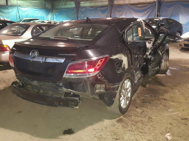 1G4GC5ER4DF200632 - 2013 BUICK LACROSSE BLACK photo 4