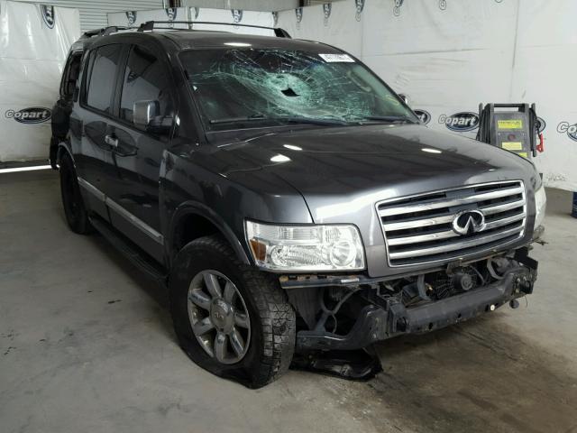 5N3AA08C67N805937 - 2007 INFINITI QX56 GRAY photo 1