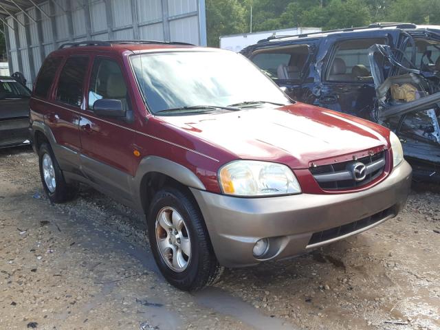 4F2YZ041X4KM15283 - 2004 MAZDA TRIBUTE LX MAROON photo 1