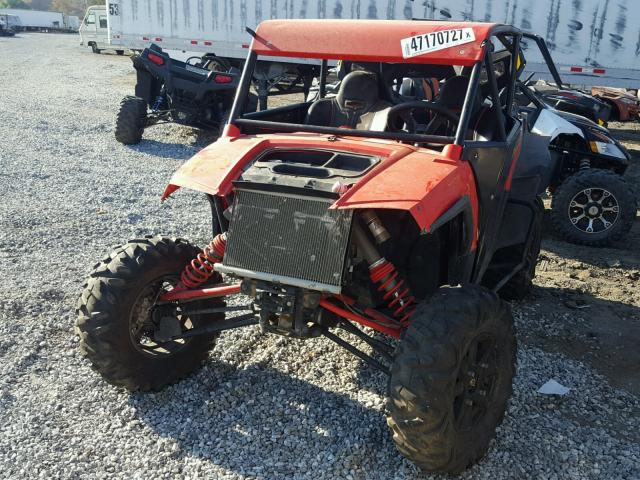 4XAJT87A7CB451158 - 2012 POLARIS RANGER RZR RED photo 2