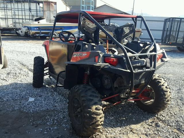 4XAJT87A7CB451158 - 2012 POLARIS RANGER RZR RED photo 3