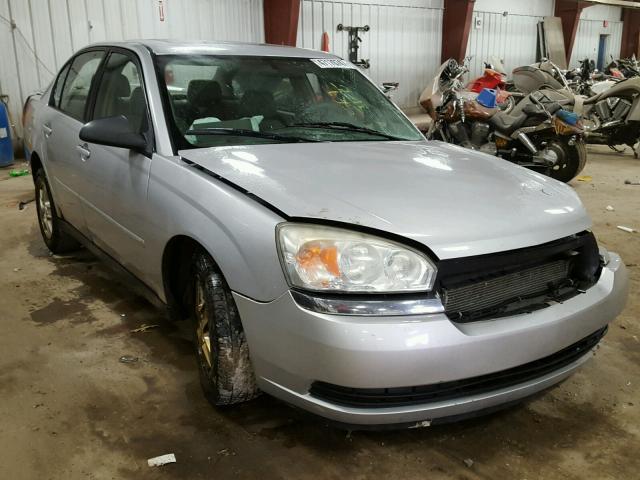 1G1ZT54885F333541 - 2005 CHEVROLET MALIBU LS SILVER photo 1