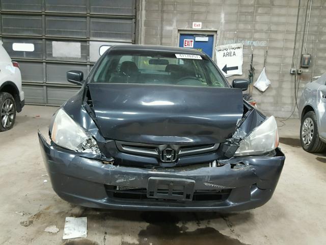 1HGCM56313A142101 - 2003 HONDA ACCORD LX GRAY photo 9