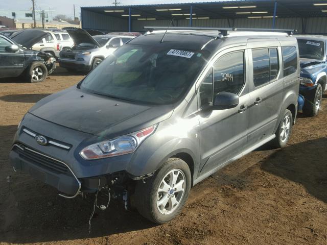 NM0GE9G79F1187813 - 2015 FORD TRANSIT CO GRAY photo 2