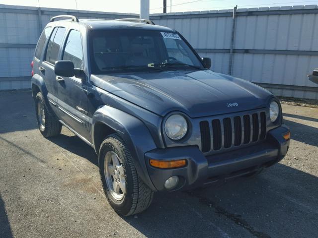 1J4GL58K62W304761 - 2002 JEEP LIBERTY LI BLUE photo 1