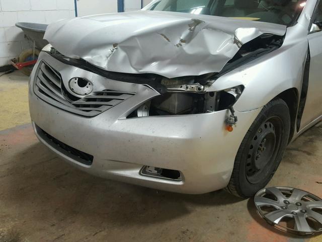 4T1BE46K79U284982 - 2009 TOYOTA CAMRY BASE ვერცხლისფერი ფოტო 9