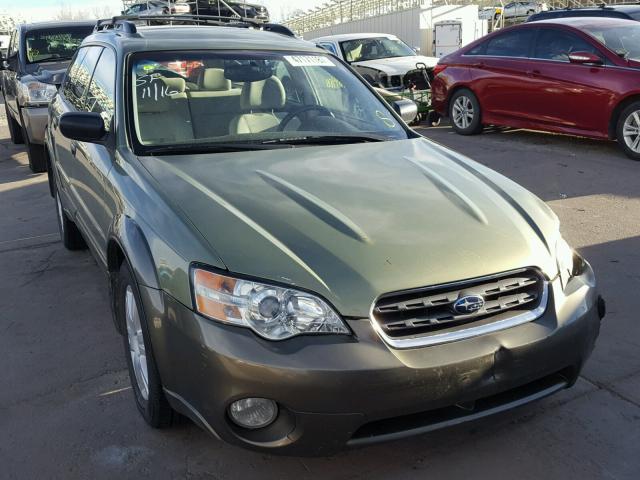 4S4BP61C357307009 - 2005 SUBARU LEGACY OUT GREEN photo 1