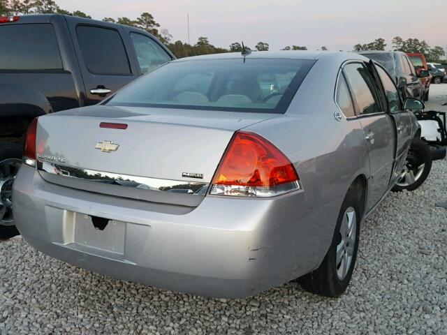 2G1WB58K779165351 - 2007 CHEVROLET IMPALA LS SILVER photo 4