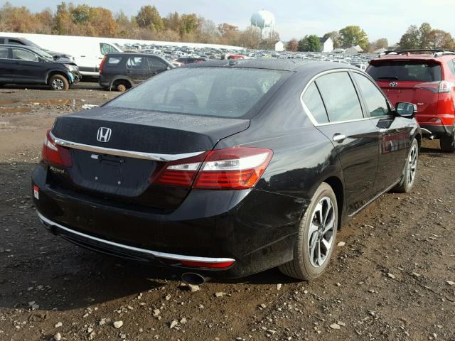 1HGCR2F87GA028959 - 2016 HONDA ACCORD BLACK photo 4