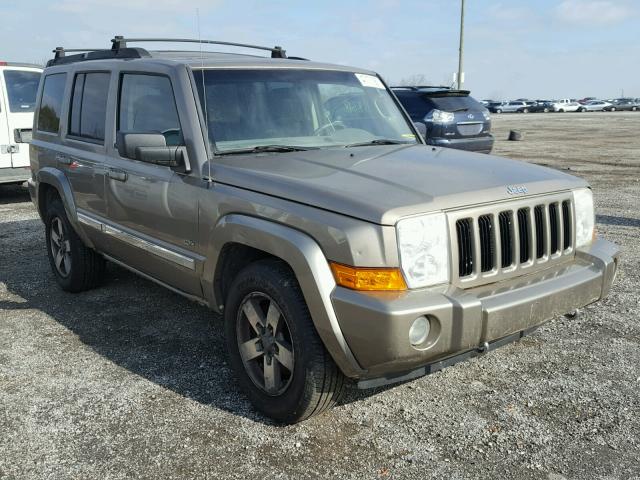 1J8HG48N86C263794 - 2006 JEEP COMMANDER TAN photo 1