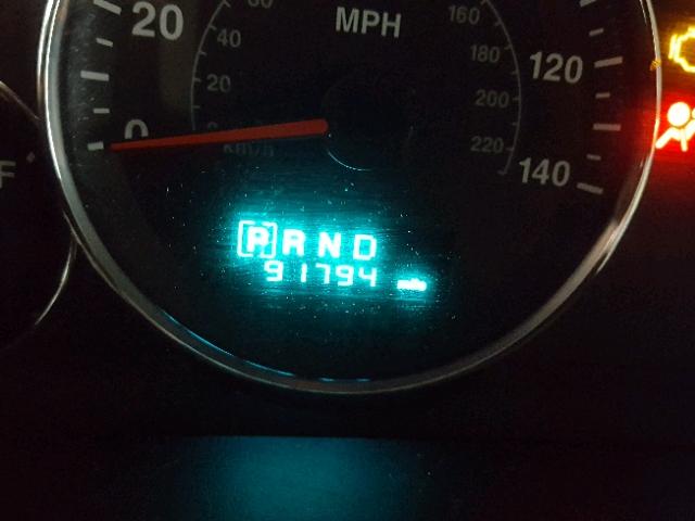 1J8HG48K47C545471 - 2007 JEEP COMMANDER BLACK photo 8