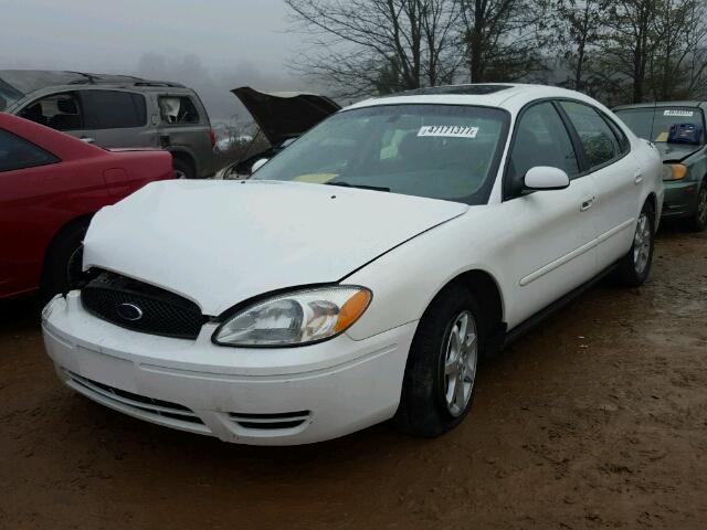 1FAFP56U06A237612 - 2006 FORD TAURUS SEL WHITE photo 2