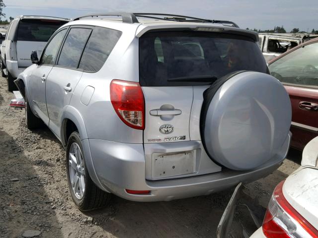 JTMZD32V175052899 - 2007 TOYOTA RAV4 SPORT SILVER photo 3