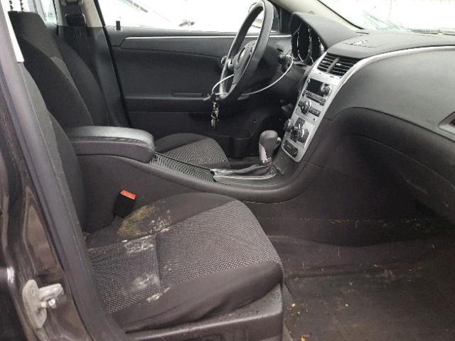 1G1ZC5EU3CF361241 - 2012 CHEVROLET MALIBU 1LT GRAY photo 5