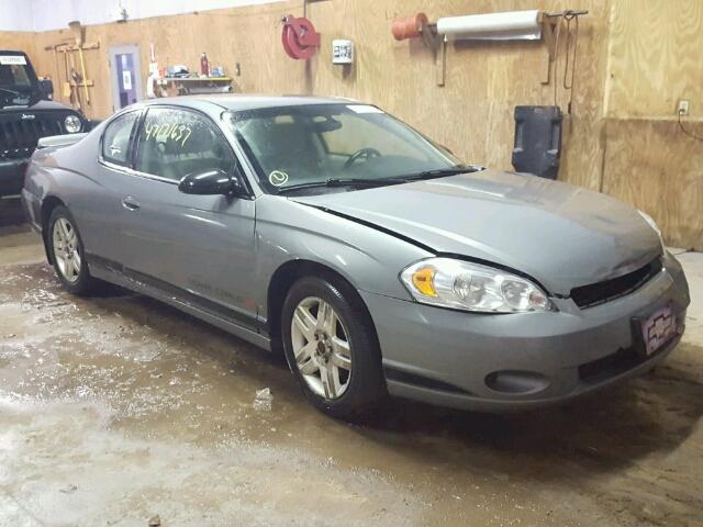 2G1WK15N579186643 - 2007 CHEVROLET MONTE CARL SILVER photo 1