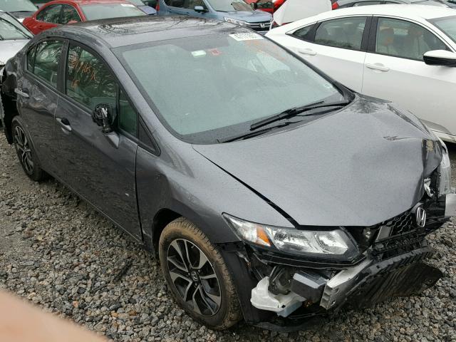 19XFB2F81DE087563 - 2013 HONDA CIVIC EX GRAY photo 1