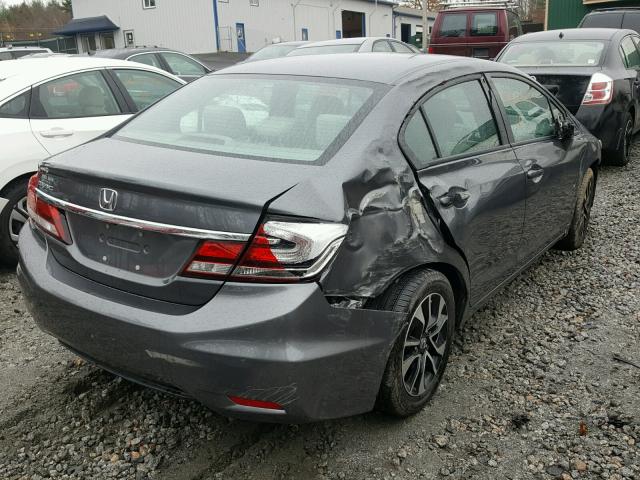19XFB2F81DE087563 - 2013 HONDA CIVIC EX GRAY photo 4