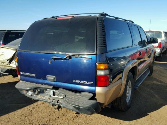 3GNFK16T0YG135280 - 2000 CHEVROLET SUBURBAN K BEIGE photo 4