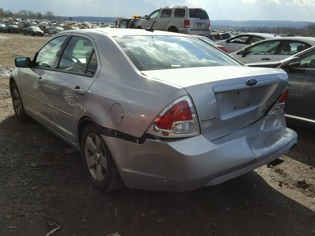 3FAHP07Z59R189749 - 2009 FORD FUSION SE SILVER photo 3