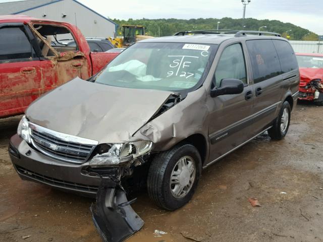 1GNDX13E03D199761 - 2003 CHEVROLET VENTURE LU BROWN photo 2