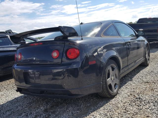 1G1AP12P557628708 - 2005 CHEVROLET COBALT SS BLACK photo 4